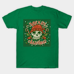 Skull christmas T-Shirt